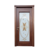porta marrone classica